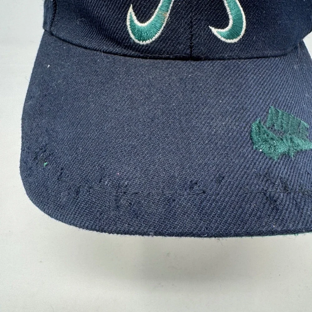 Vintage Nike Pinwheel Green Bay Packers Snapback Hat Black 90s NFL Cap